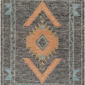 Primary image of  6' 1 x 9'  Hand Woven Kilim Wool Rug