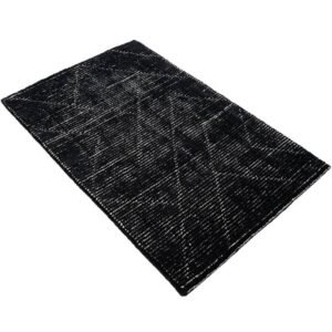 Detail image of  2' x 3' 1 WoolCraft Geometric Rug