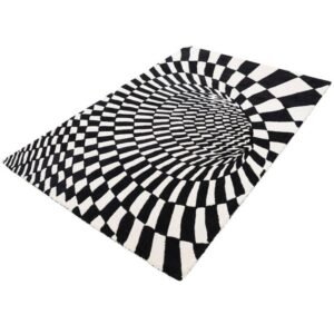 Detail image of  4' 1 x 6' 1 Vortex Wool Rug