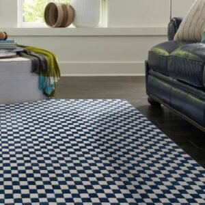 Detail image of  7' 10 x 7' 10 Hand Tufted Wool Square Rug