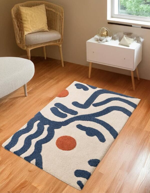 Detail image of  2' x 3' 1 Hand Tufted Wool Rug