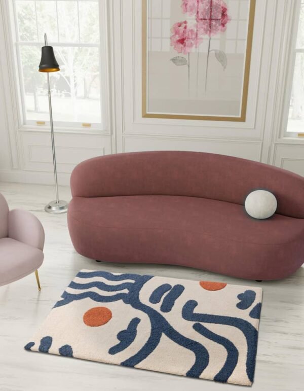 Detail image of  2' x 3' 1 Hand Tufted Wool Rug