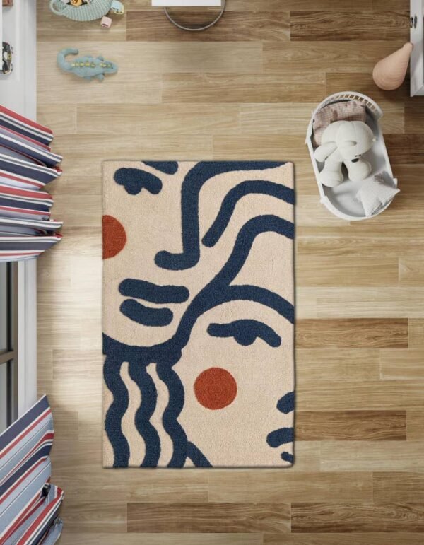 Detail image of  2' x 3' 1 Hand Tufted Wool Rug