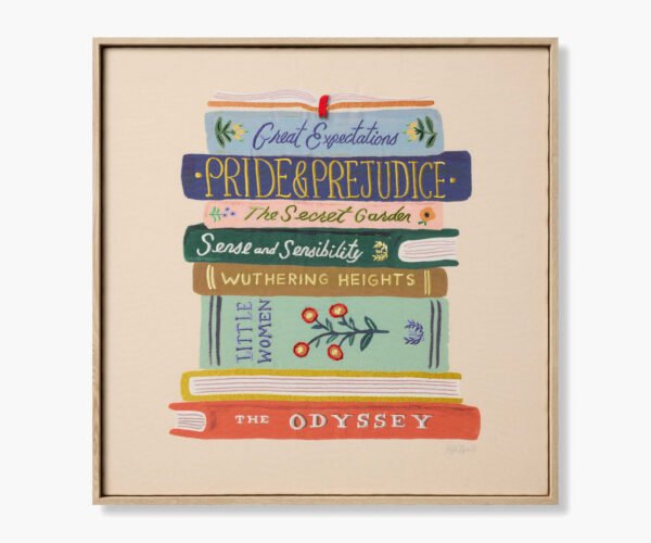 Book Club Framed Wall Art