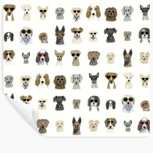 Dog Days Peel & Stick Wallpaper