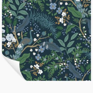 Peacock Garden Peel & Stick Wallpaper