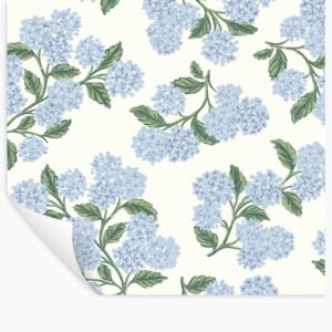 Hydrangea Peel & Stick Wallpaper